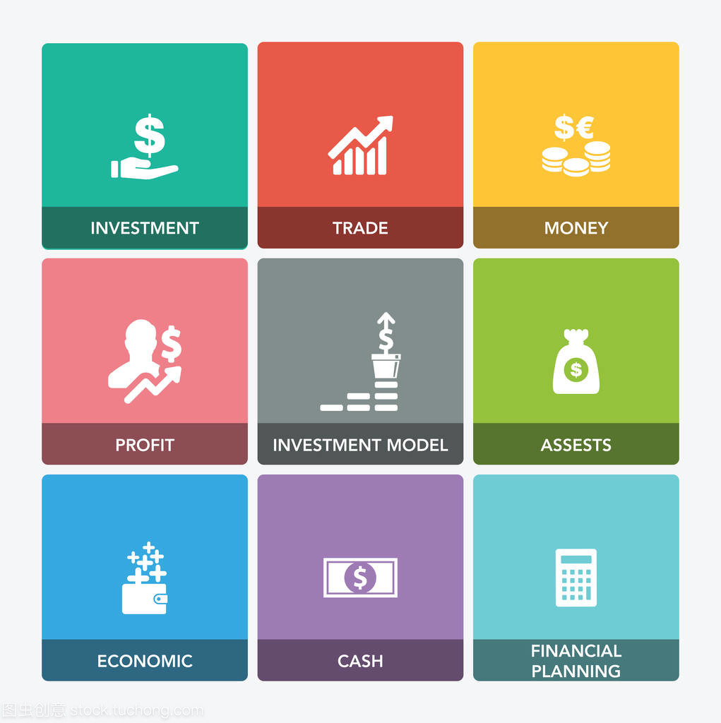 財富管理圖標集在投資管理中的應用與意義